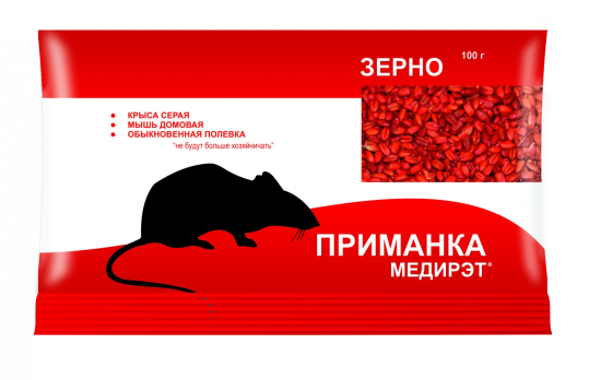 Медирэт-ПРИМАНКА зерно 100 гр /Медилис/