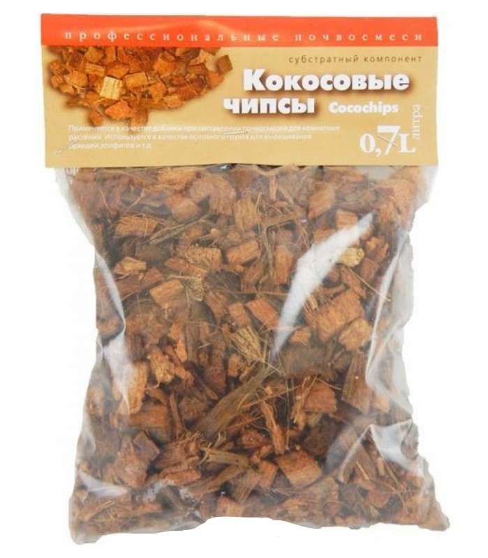 Кокосовые чипсы 0,7л /Сады Аурики/(25)