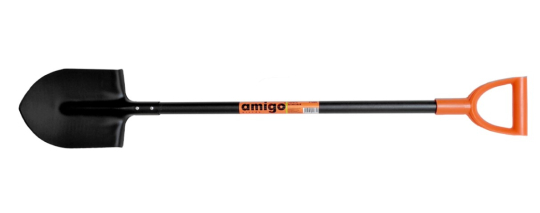 Лопата штыковая Amigo Grande прямой ковш 77205 /ЦентрИнстр/