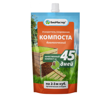 Ускоритель созревания компоста, биоактивный 350мл /БиоМастер/