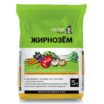 Грунт Жирнозем 5л /ПитэрПит/