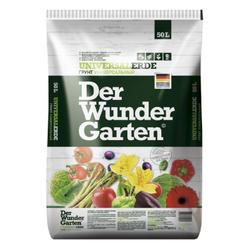 Грунт Универсальный 50л DER WUNDER GARTEN /ПитэрПит/