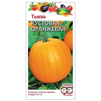 Тыква Кустовая оранжевая 1,0г /Гавриш/
