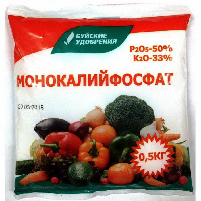 Монокалийфосфат 0,5кг /Буйские/ (40)
