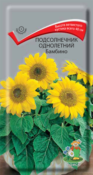 Подсолнечник однолетний Бамбино (0,5 г) /Поиск/