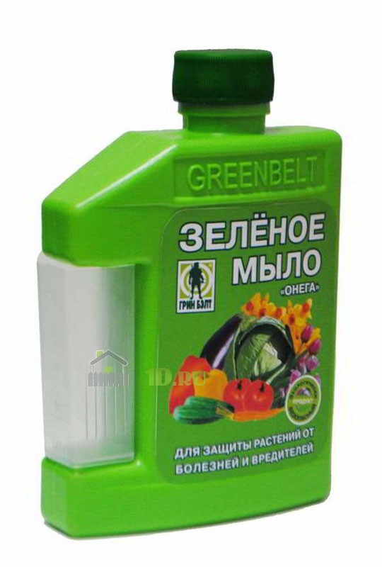 Мыло ЗЕЛЕНОЕ 250 мл Онега /ГринБэлт/