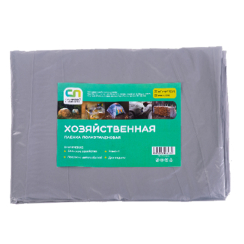 Пленка Хозяйственная п/э 3м х 10м /Сибполимер/
