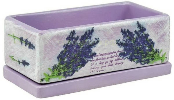 Горшок Кактусник 1,3л l:24*12см h:9см NK0202 /Сады Аурики/