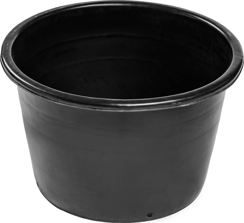 Контейнер 40л d48/43 h34 черный /Экструзион/
