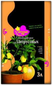Грунт Цветочный рай 3л для цитрусовых /Буйские/