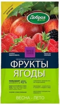 Добрая сила удобрение фрукты-ягоды 0,9кг /Химик/ (12)