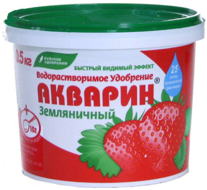 Акварин земляничный 0,5кг /Буйские/ (12)
