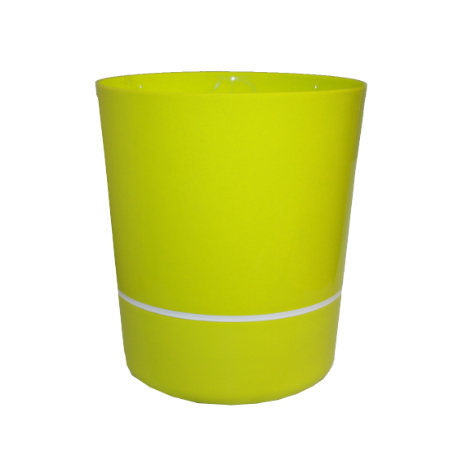 Кашпо Double Flowerpot из 2-х частей d25,h46,5 см салатовый /Флора-Пласт/DDB25