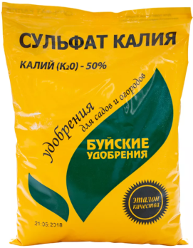Сульфат калия 0,9кг (калий сернокислый) /Буйские/ (30)
